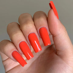 Nail Polish - Sunset Orange Nail Lacquer